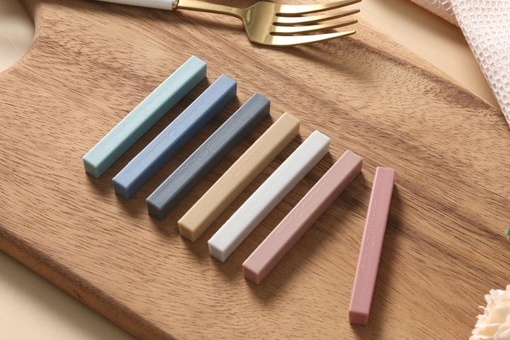 파스텔 실리콘 수저받침