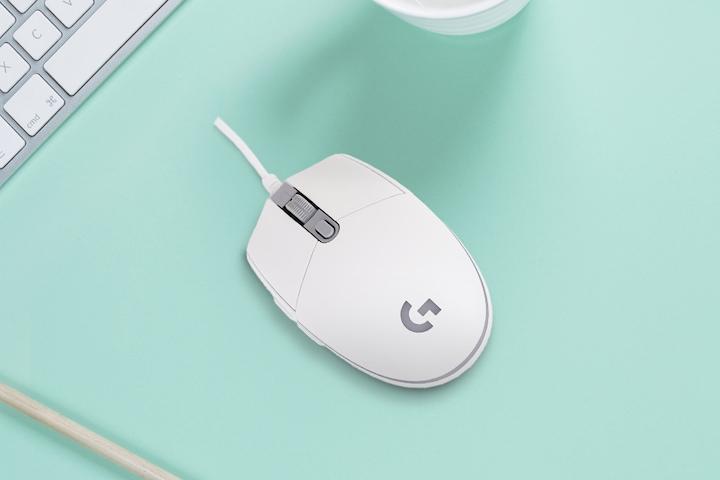 로지텍 G102 화이트 2세대 LIGHTSYNC 유선 게이밍 마우스 정품 8000DPI
