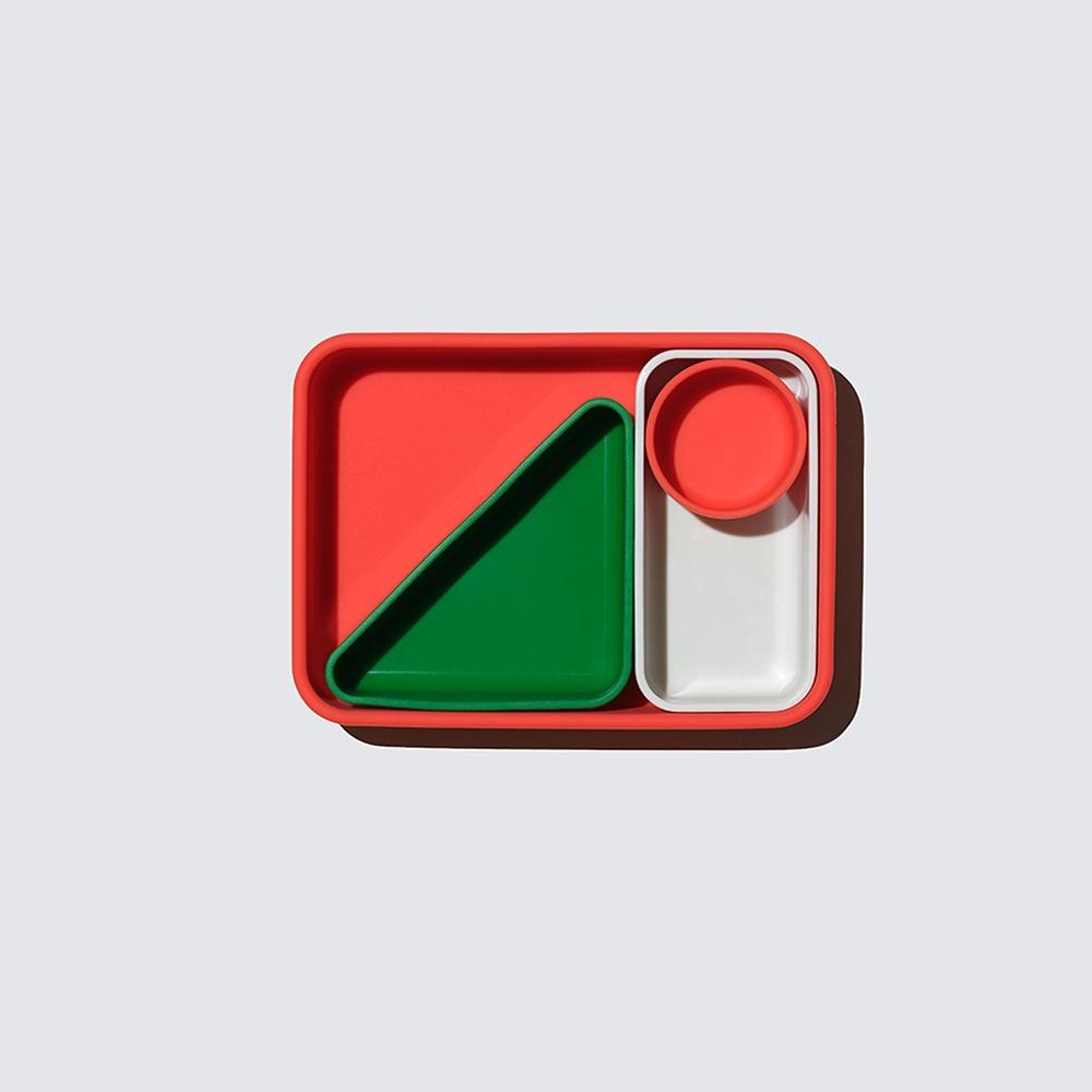 레고트 런치박스 렉탱글 (오렌지)