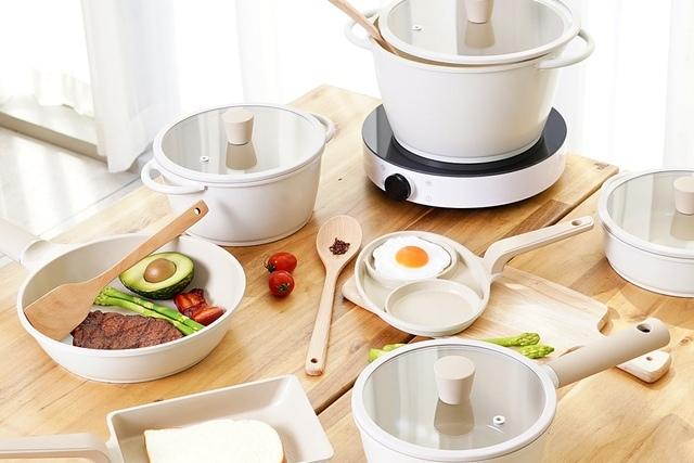 [오늘의딜] 주방 어디에서나 어울리는 크림 인덕션 IH 냄비/후라이팬 모음전