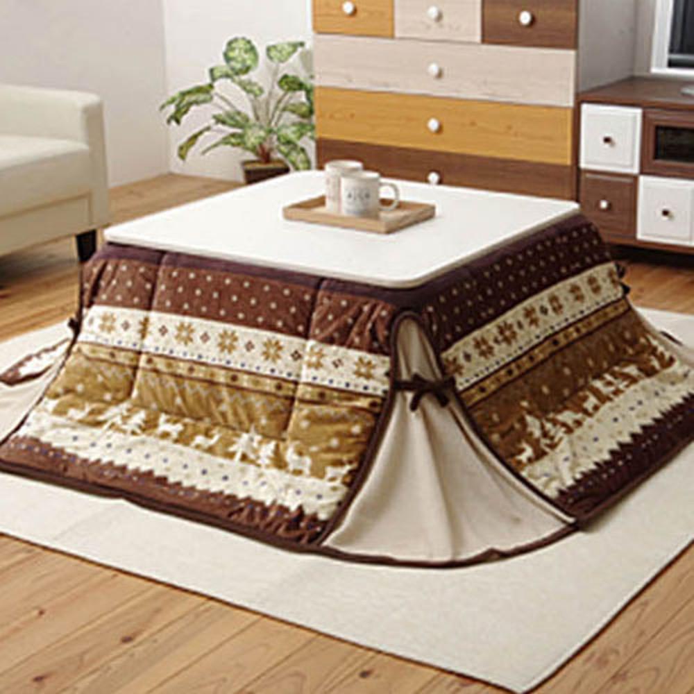 [에타홈][지이라이프]코타츠 테이블 커버  카벨정방형(180X180cm)