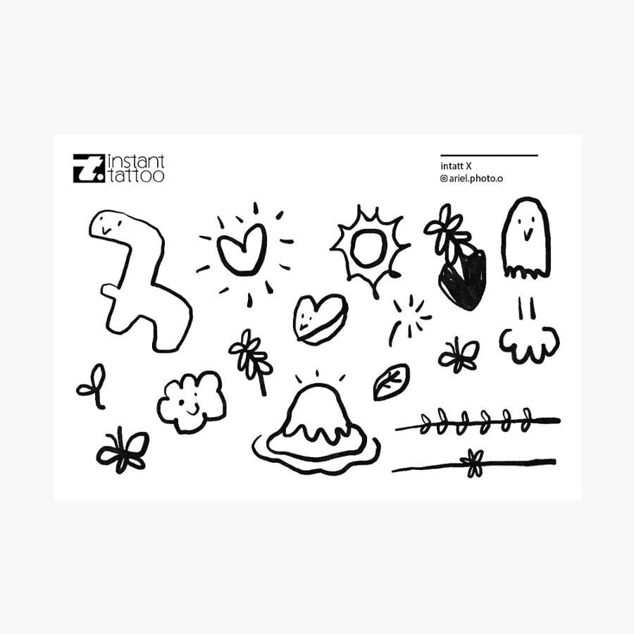 제주도 가기 전 설레어서 한 낙서