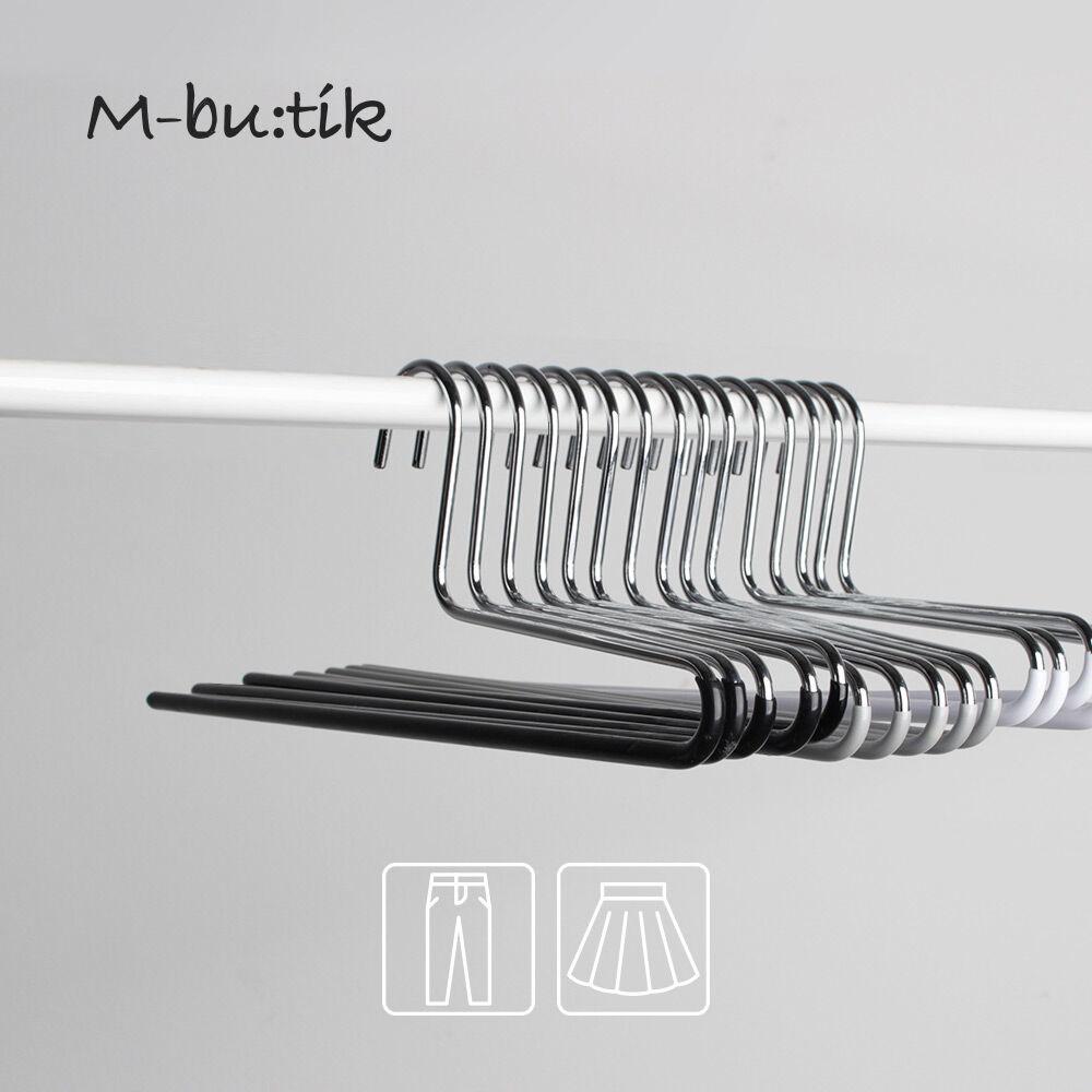 엠부띠끄 바지 1단 바지 논슬립 옷걸이 M_KH1 10개입