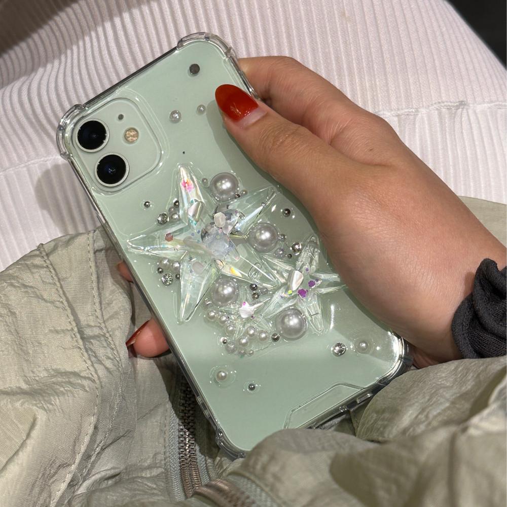 [Handmade]Starlight Resin phonecase • 스타라이트 레진 폰케이스