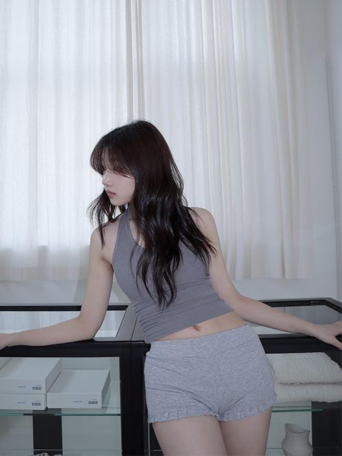 클라따 LAYER HALTER SLEEVELESS, 5color