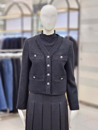 이런 상품 어때요? [ON&ON] NJW5S-J198   온앤온 25년 브이넥 프린지디테일 자켓