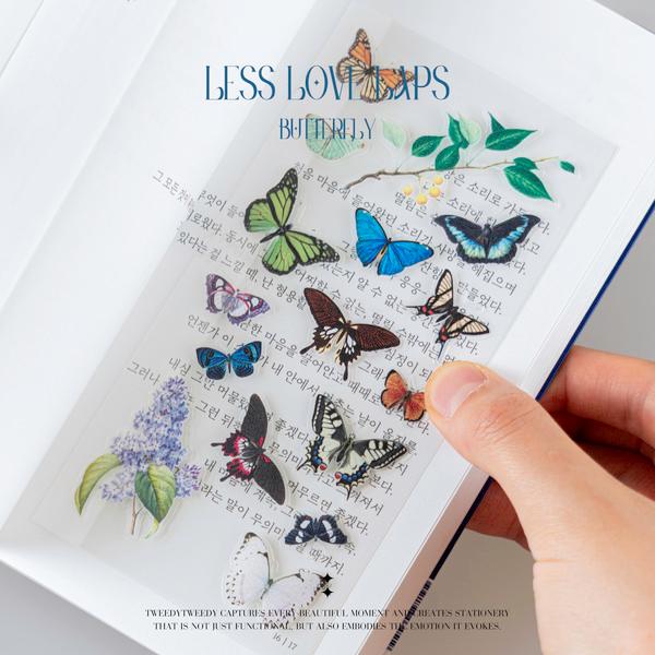 LESS LOVE LABS - BUTTERFLY (씰스티커)
