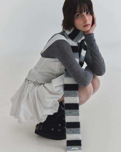 [오찌x로파서울] 스트라이프 머플러 FLOTFF4A08