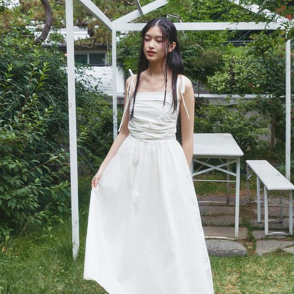 [2nd Restock] Resort long dress / Ivory