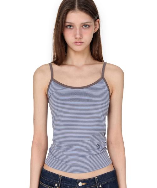 Sunburn Basic Sleeveless Top, DUSTY BLUE