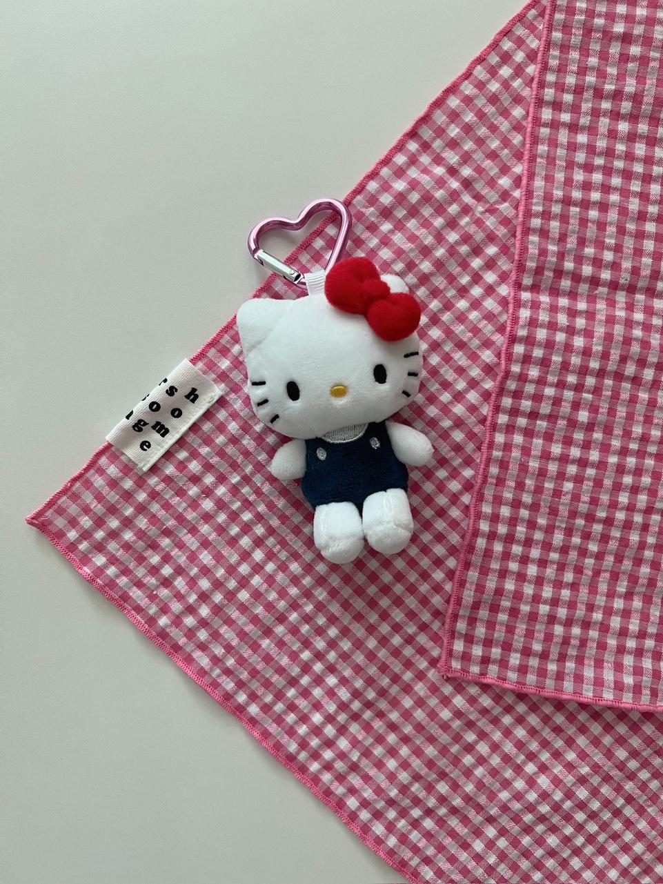 모닝버드 키티키티 하트링 키링