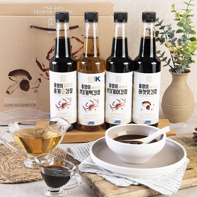 홍영의 붉은대게 어간장,백간장 외 6종