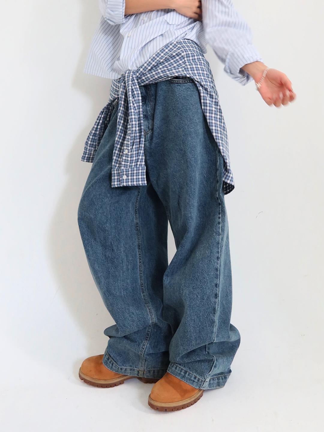 빈티지 파르 벌룬 데님 (2color)