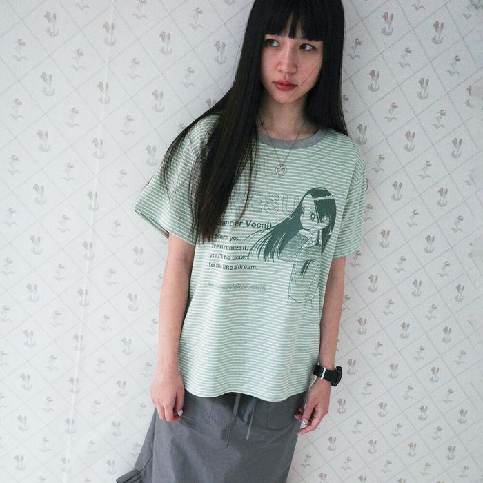 HEESU pfp T-shirt [Green]