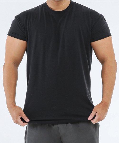 무지 머슬핏 반팔 2컬러