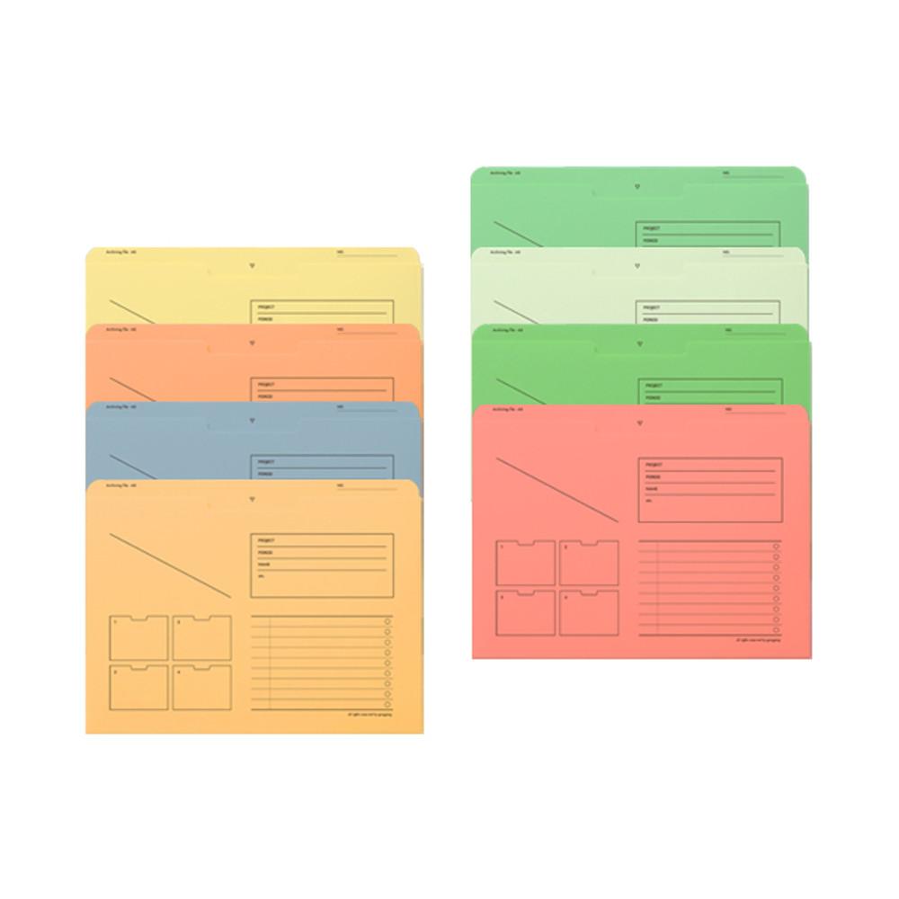 A5 Archiving file - color, 공장