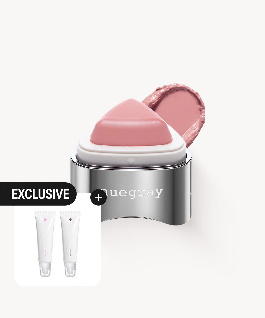 누그레이 [플럼퍼증정/누그레이] 세모 탭 립앤치크 5종