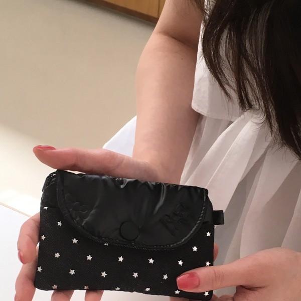 블랙 스타 수제 카드지갑