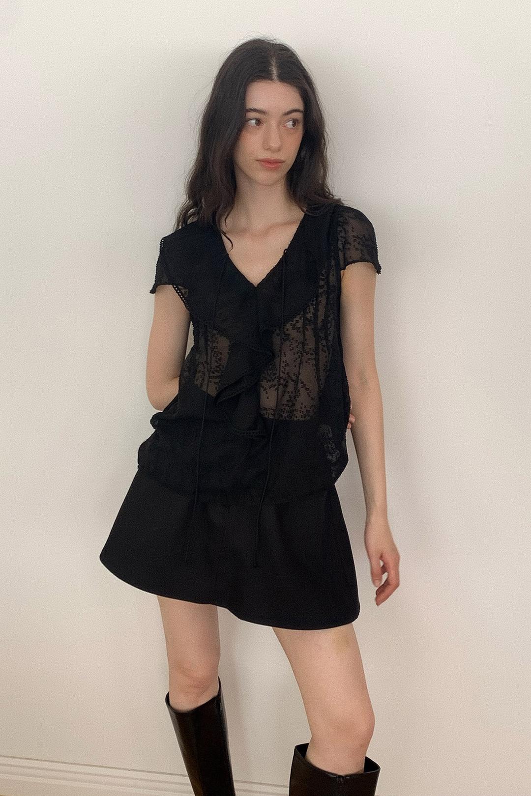 Uri blouse / Black
