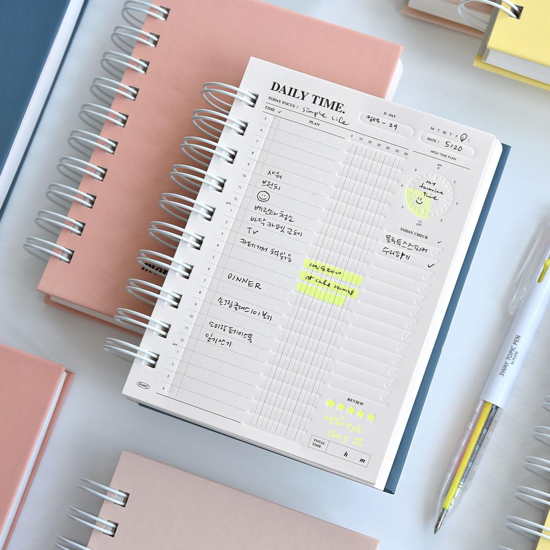 NEW 프레스체크북 (프레스라인이 있는 플래너)