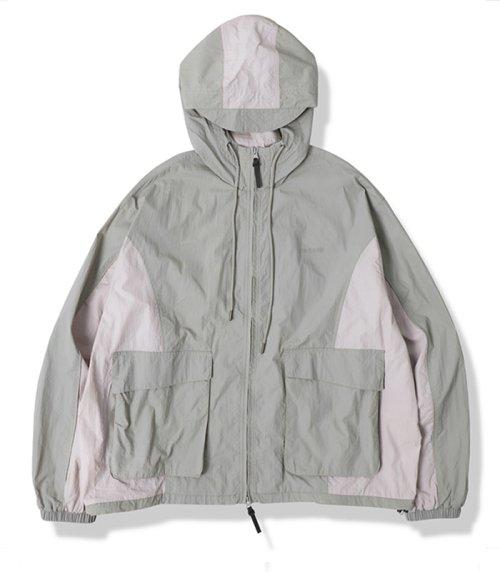 Aachen Windbreaker Jumper LIGHT GREY
