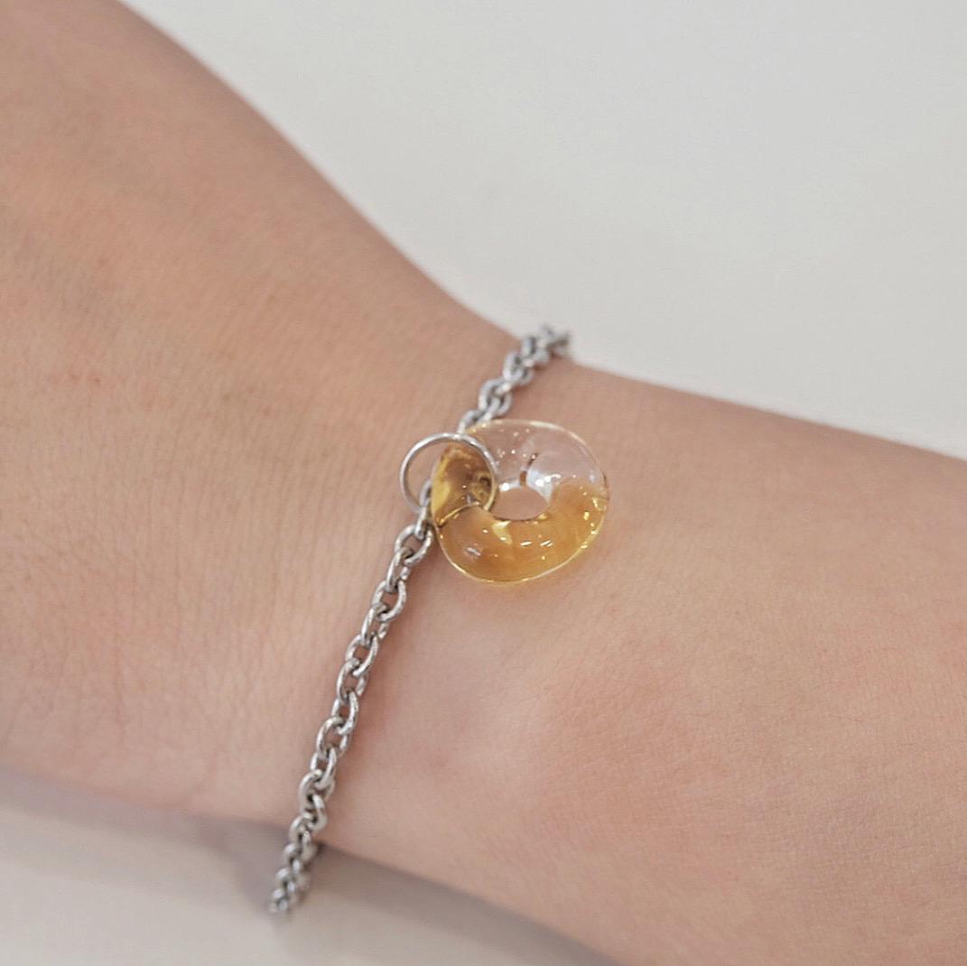 small glass bracelet