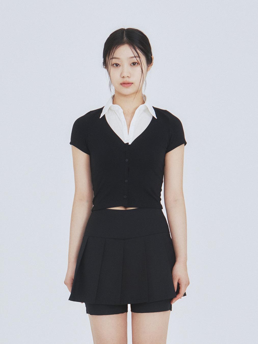 [6/21 예약배송]Serena top (Black)