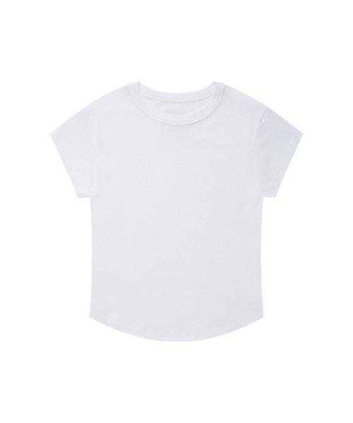 C 90S LINE BASIC T-SHIRT_WHITE