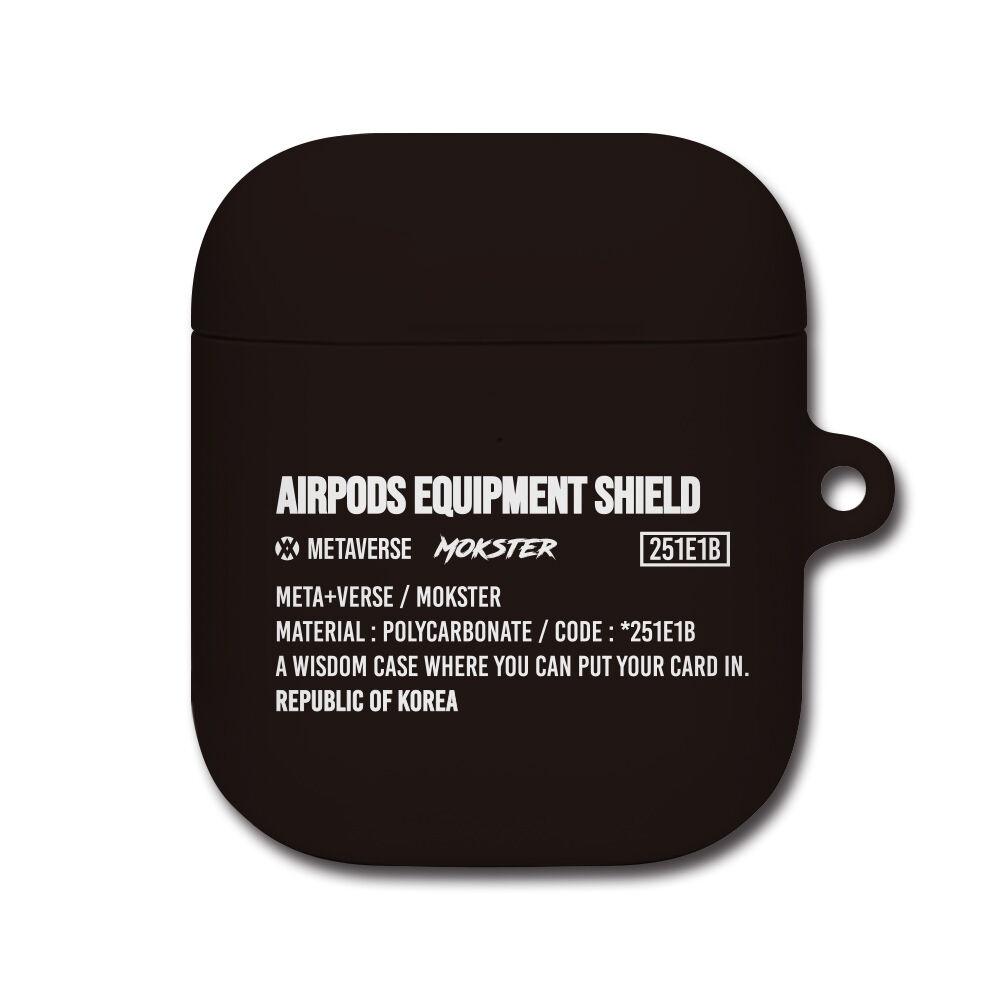 메타버스 에어팟/에어팟프로 케이스 - 퓨어 블랙(Pure Black)