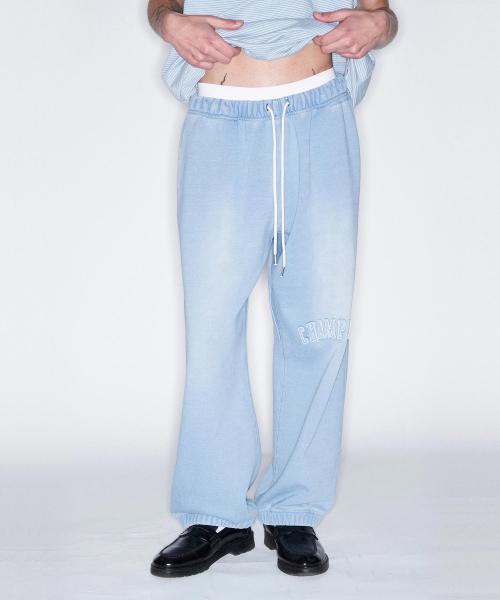 인디고 데님 져지 팬츠 / LIGHT BLUE