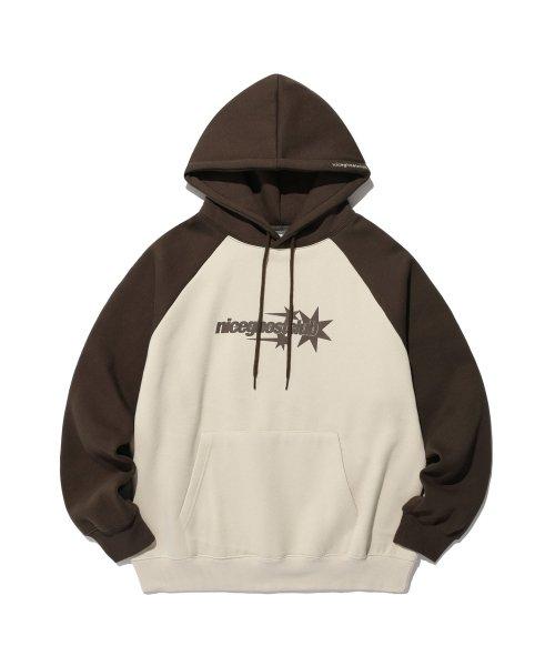 쓰리 스타즈 나이스고스트클럽 후디_베이지(NG2DFUM426A)