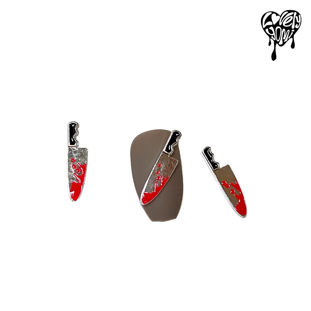 피묻은 나이프 칼 네일파츠(2개입) : 러블리요미