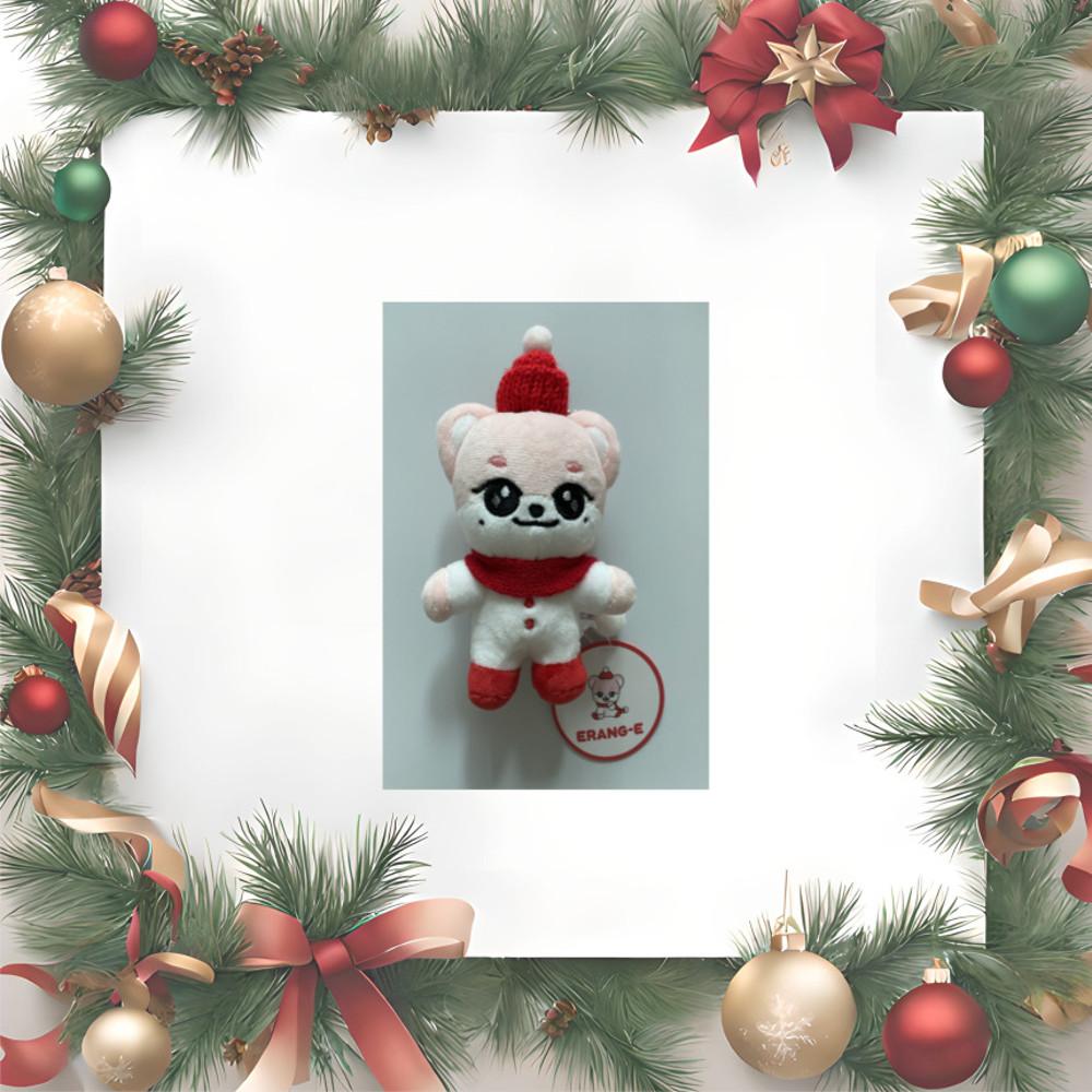 아이브 미니브 크리스마스 플러시 인형(포카 제외) IVE 이랑이 이서 MINIVE CHRISTMAS PLUSH DOLL
