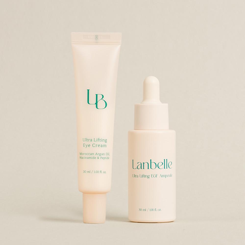 [★히든링크(23.11.18~23.12.02) / ~74%off ] 랑벨 울트라 리프팅 3종 (EGF 앰플/아이크림/세럼)