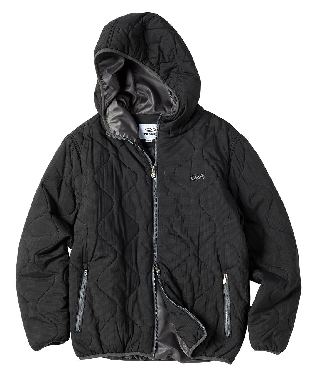 컴포터 라이트 퀼팅 자켓 블랙