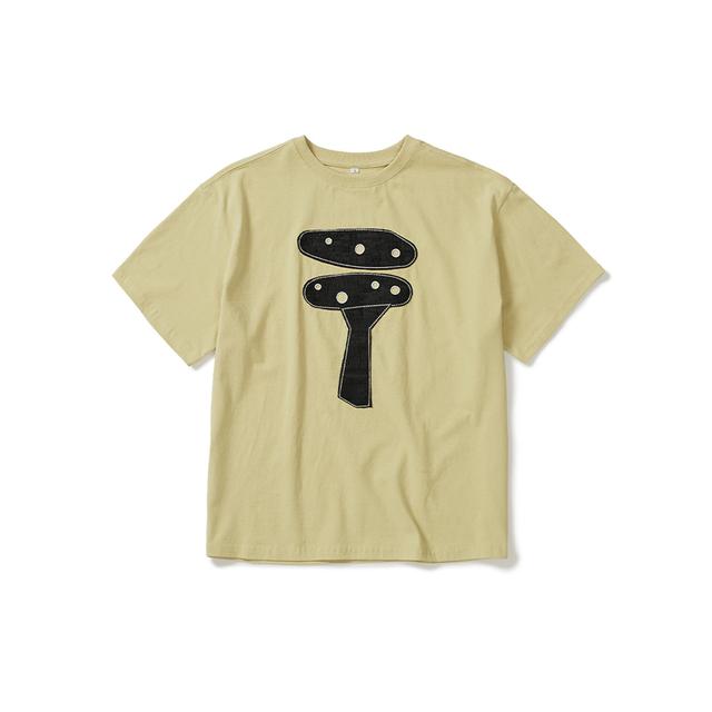 Dot Mushroom T-shirt / Breeze Yellow