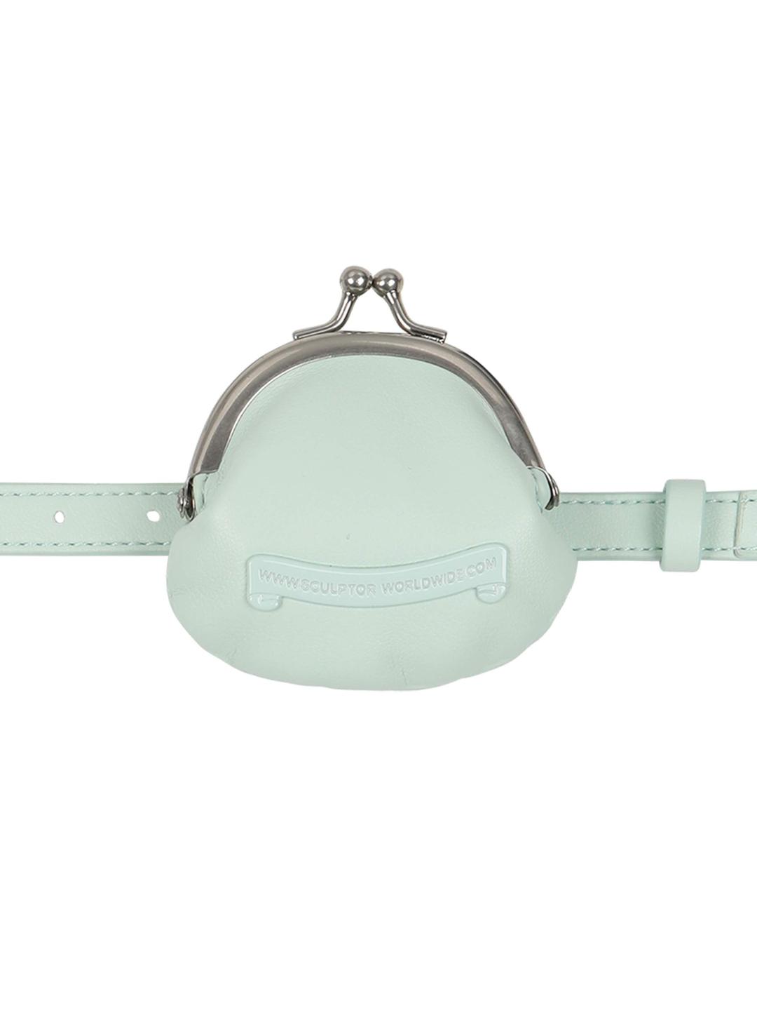 I Shell Coin Purse Matte Mint