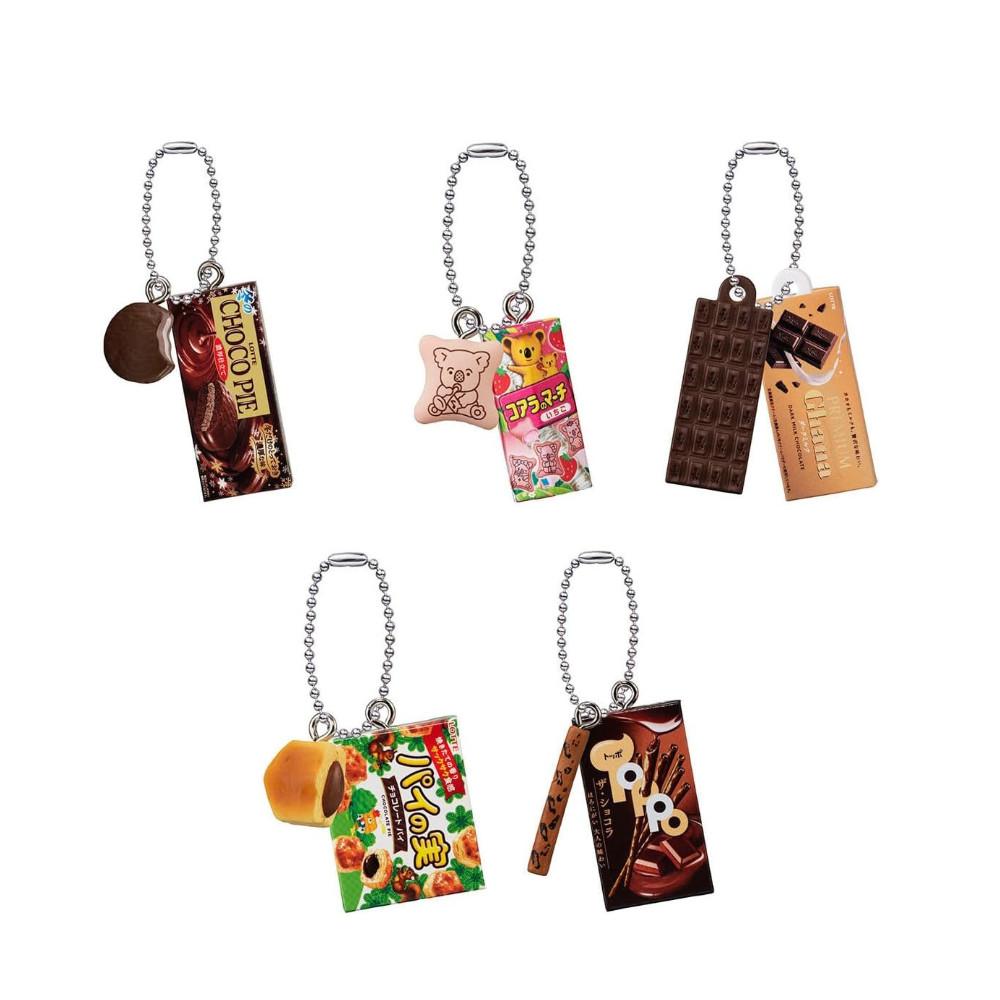 일본 과자 미니어쳐 가챠 캡슐토이 뽑기 5종 세트