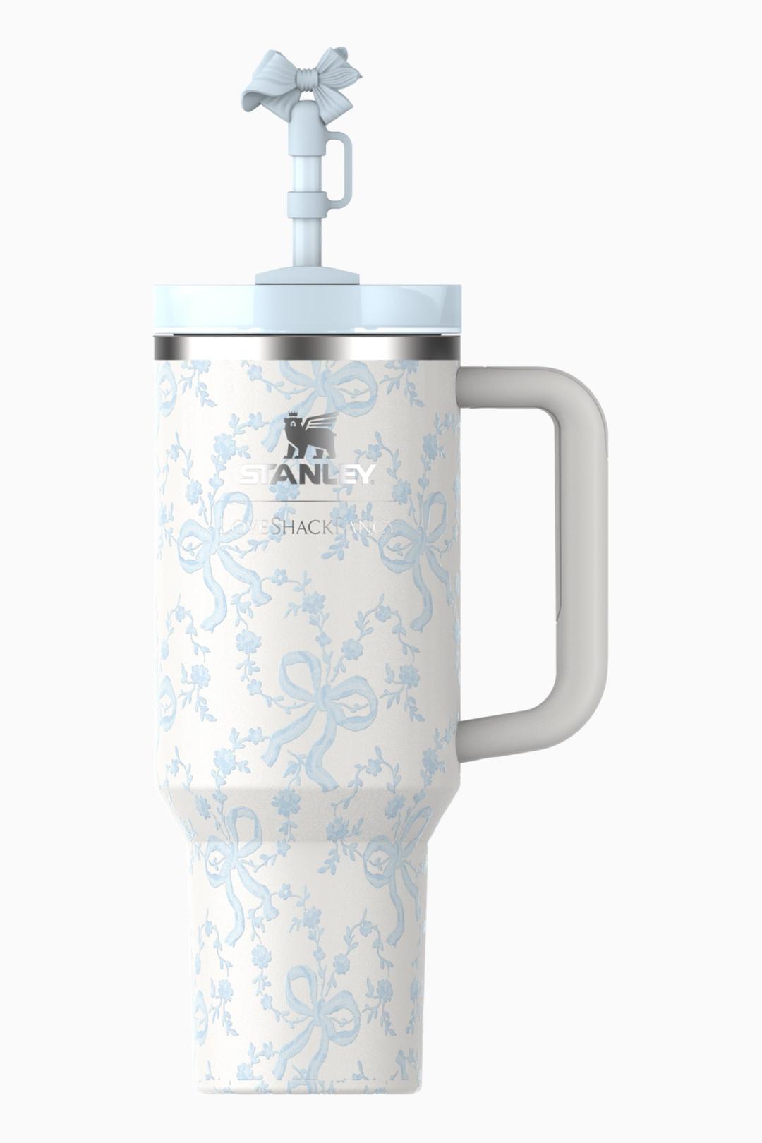 Stanley 1913 The Quencher H2.0 Flowstate Tumbler | 40 OZ in Winter Ice - COQUETTE BOW (WINTER ICE) / 40 OZ