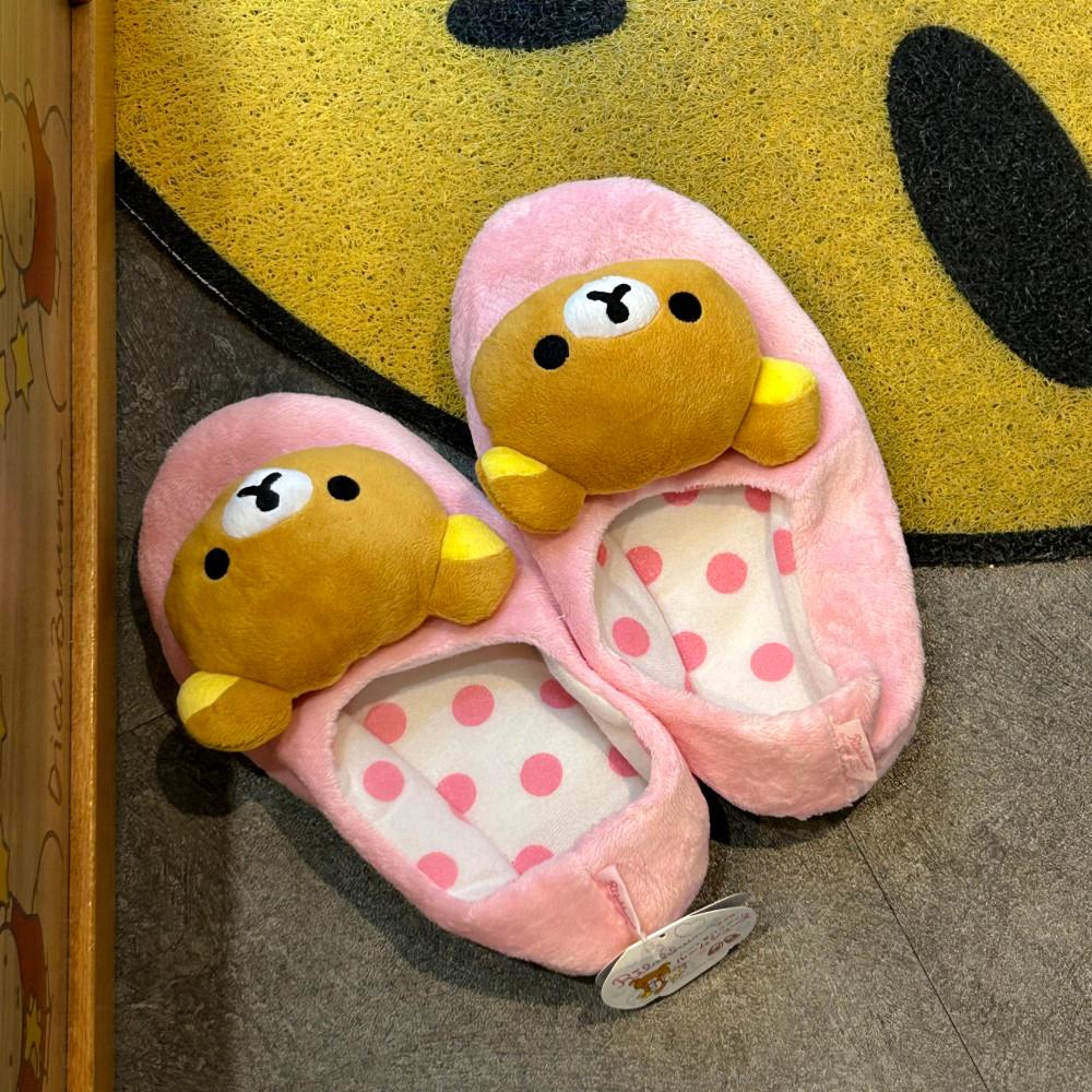 [RILAKKUMA] 2012's 하트 바스타임 리락쿠마 룸슈즈 23~25cm