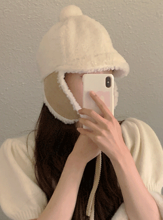 루돌프 귀도리hat (3color)