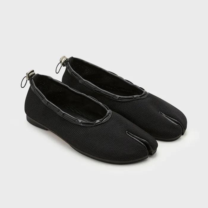 [단독] Mesh Air String Flat / Black