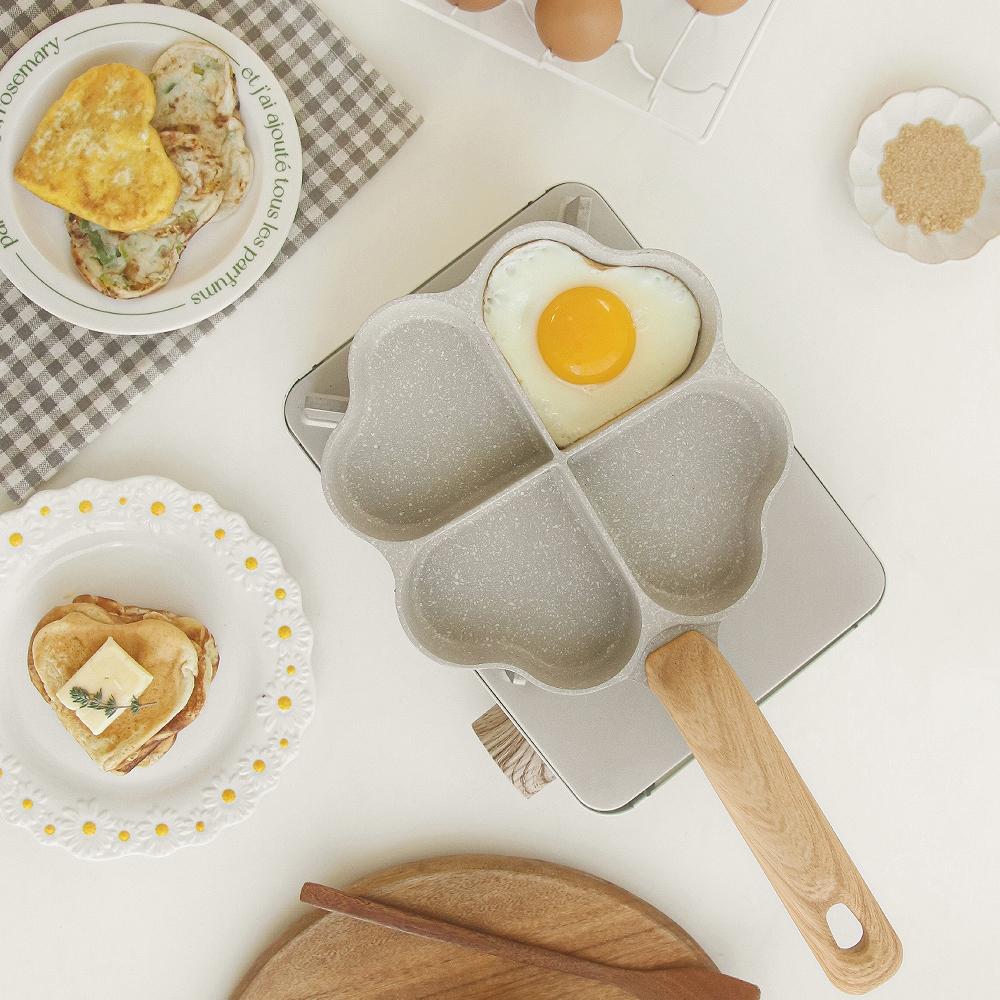 4구 에그팬 인덕션용 후라이팬 브런치팬 나눔팬