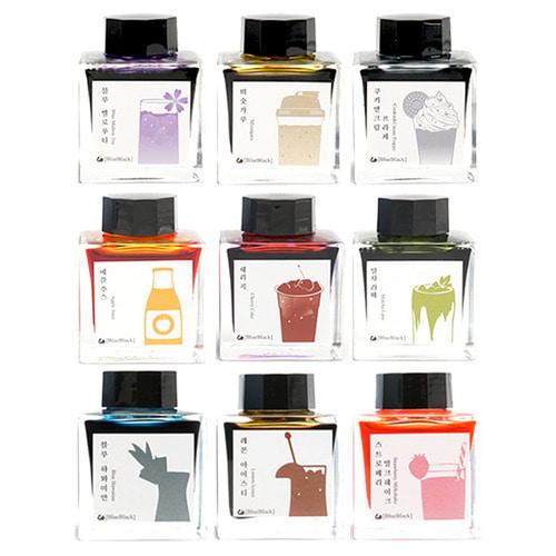 세일러 블루블랙펜샵 한정 병 잉크