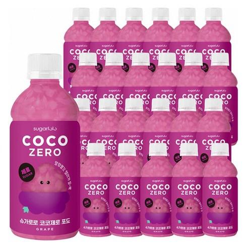 슈가로로 코코제로 포도, 340ml, 24개 - 음료 | 쿠팡