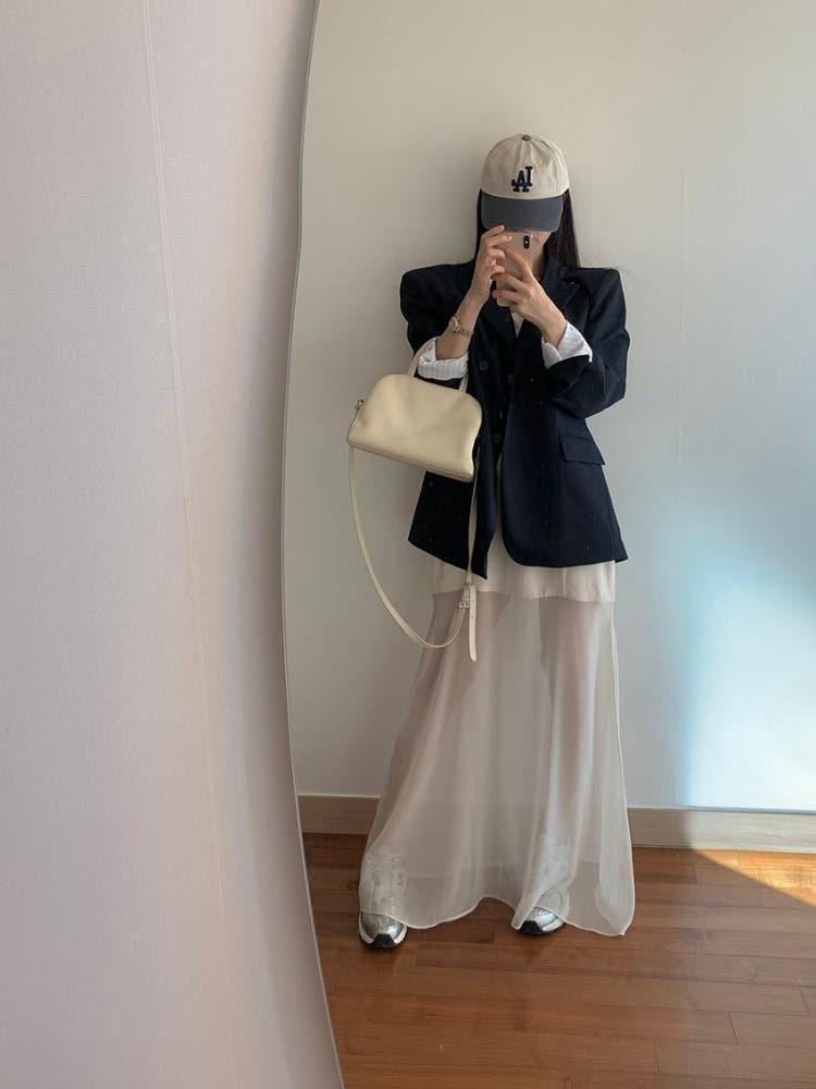 반반 시스루 원피스 (10%할인적용!)