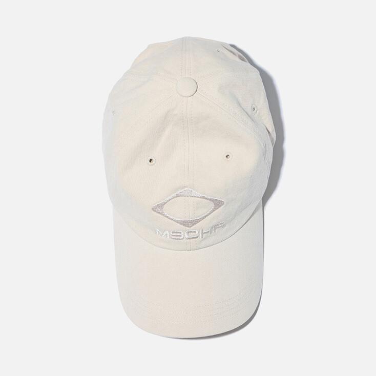 RHOMBUS BASIC BALL CAP (CREAM)