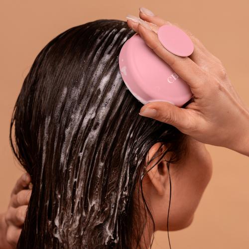 크리크 100% 실리콘 일체형 샴푸브러쉬 두피각질 탈모관리