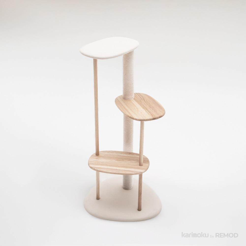 가리모쿠 캣 Karimoku Cat Tree Pure Chestnut