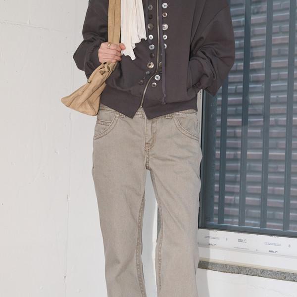 529 Bootcut Denim Pants (Beige/3size)